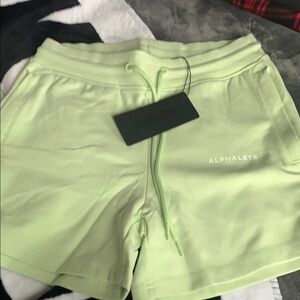 Alphalete Women's Green Shorts